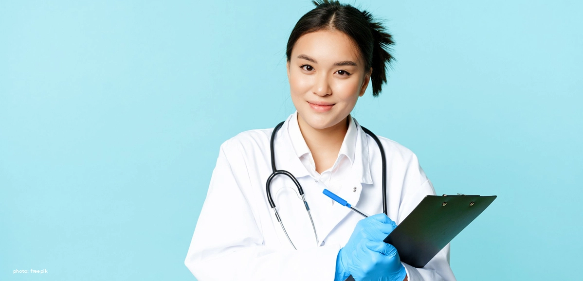 Capital Letters in English Grammar Rules Explained, a female doctor smiling