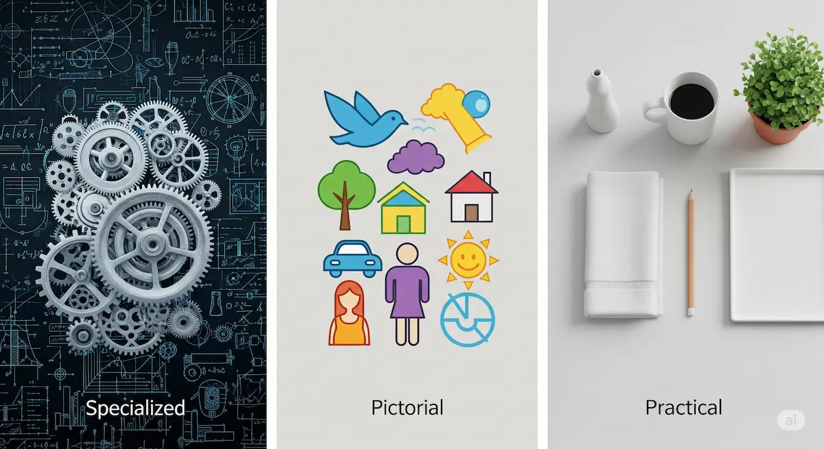 لیست دیکشنری‌های تخصصی، تصویری و کاربردی 