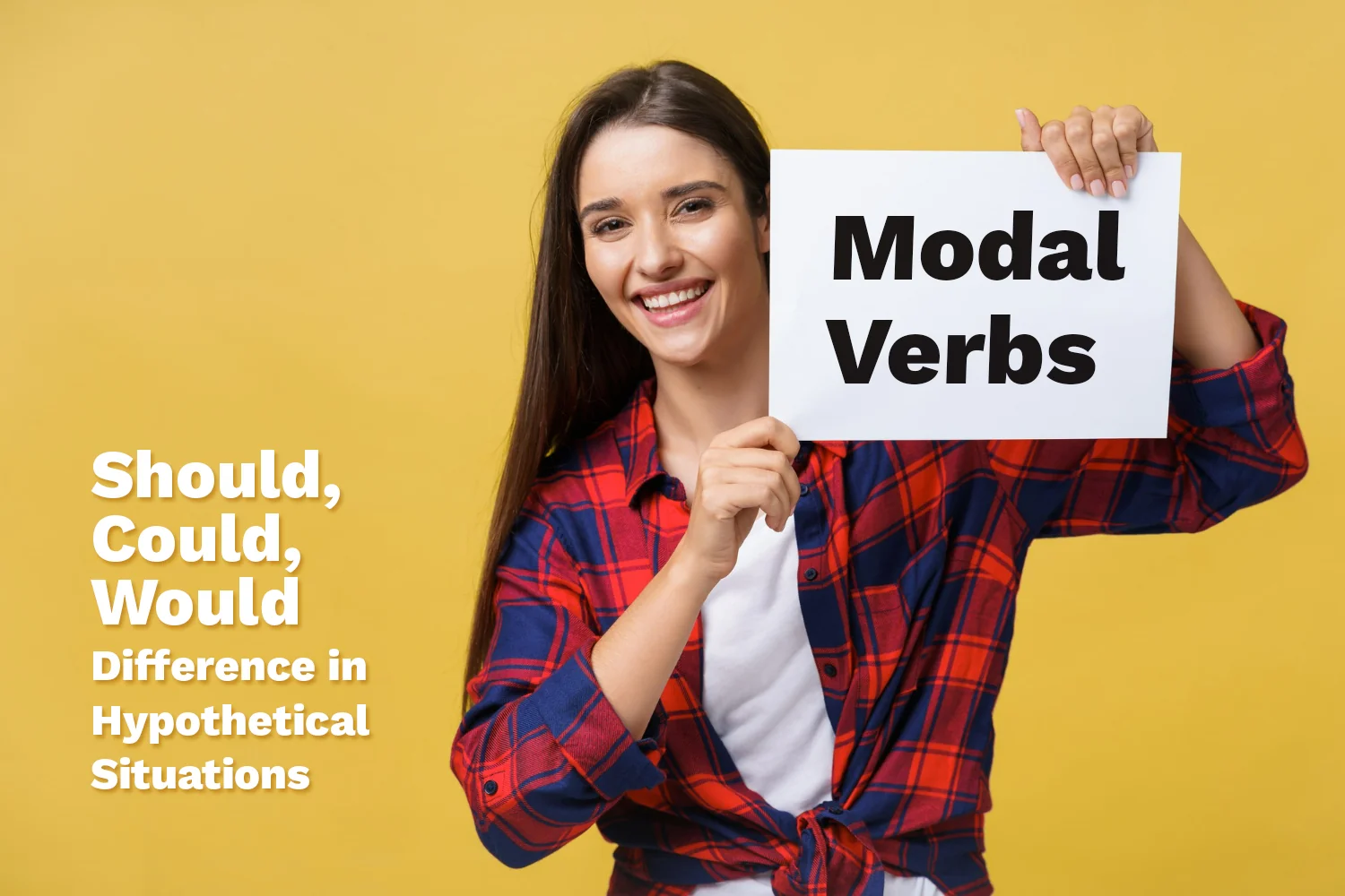 A Guide to Modal Verbs: Should, Could, Would Difference in Hypothetical Situations Feature Image